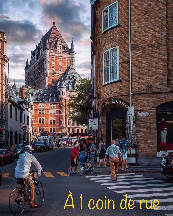 Condo de Lux Le Méribel du Vieux-Québec Exterior foto